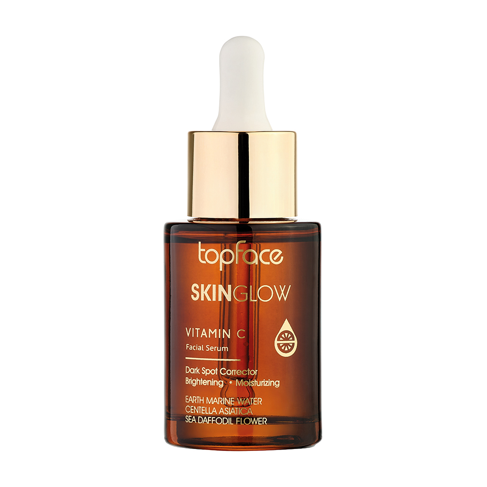 Сироватка для обличчя з вітаміном С Skin Glow Vegan Vitamin C Facial Serum TopFace , 30 мл