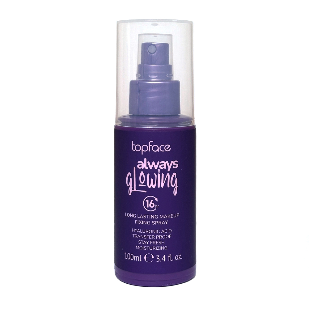 Спрей-фіксатор макіяжу "Always Glowing" Fixing Spray TopFace , 100 мл