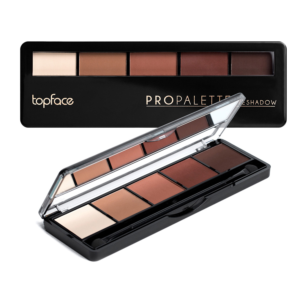 Палітра тіней для повік Pro Palette Eyeshadow Topface 018, 8 г