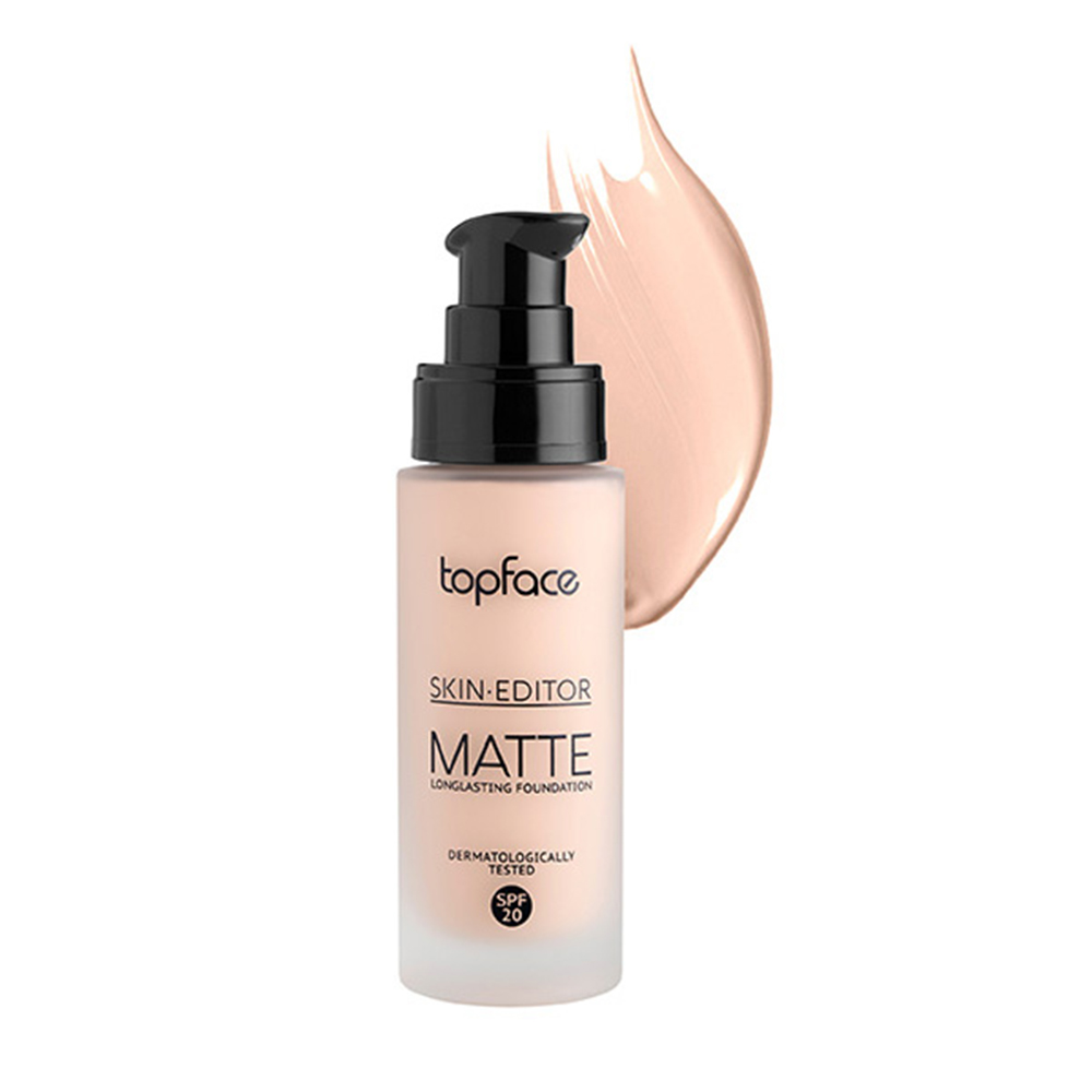 Тональна основа Skin Editor Matte TopFace 002, 32 мл