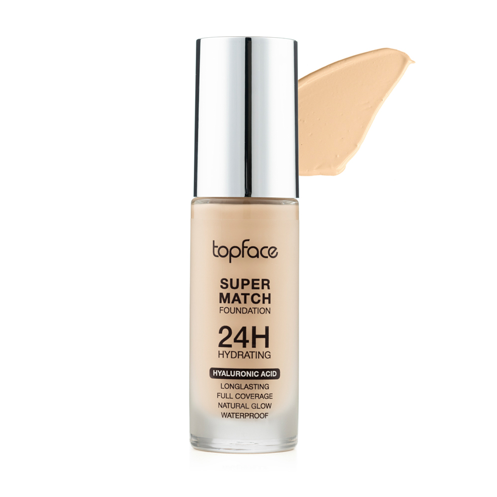 Тональний крем для обличчя Super Match 24H Foundation Topface 004 - Medium, 30 мл
