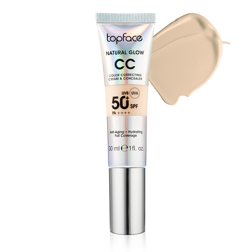 Topface CC Color Correcting Cream and Concealer — СС-крем и консилер 2 в 1, 30 мл, оттенок 007
