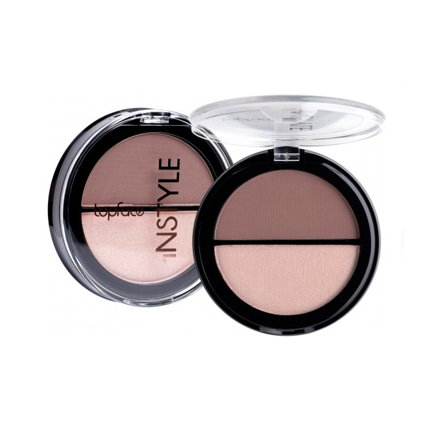 Пудра-хайлайтер для лица Instyle Highlighter Powder Contour Topface 03,  10 г