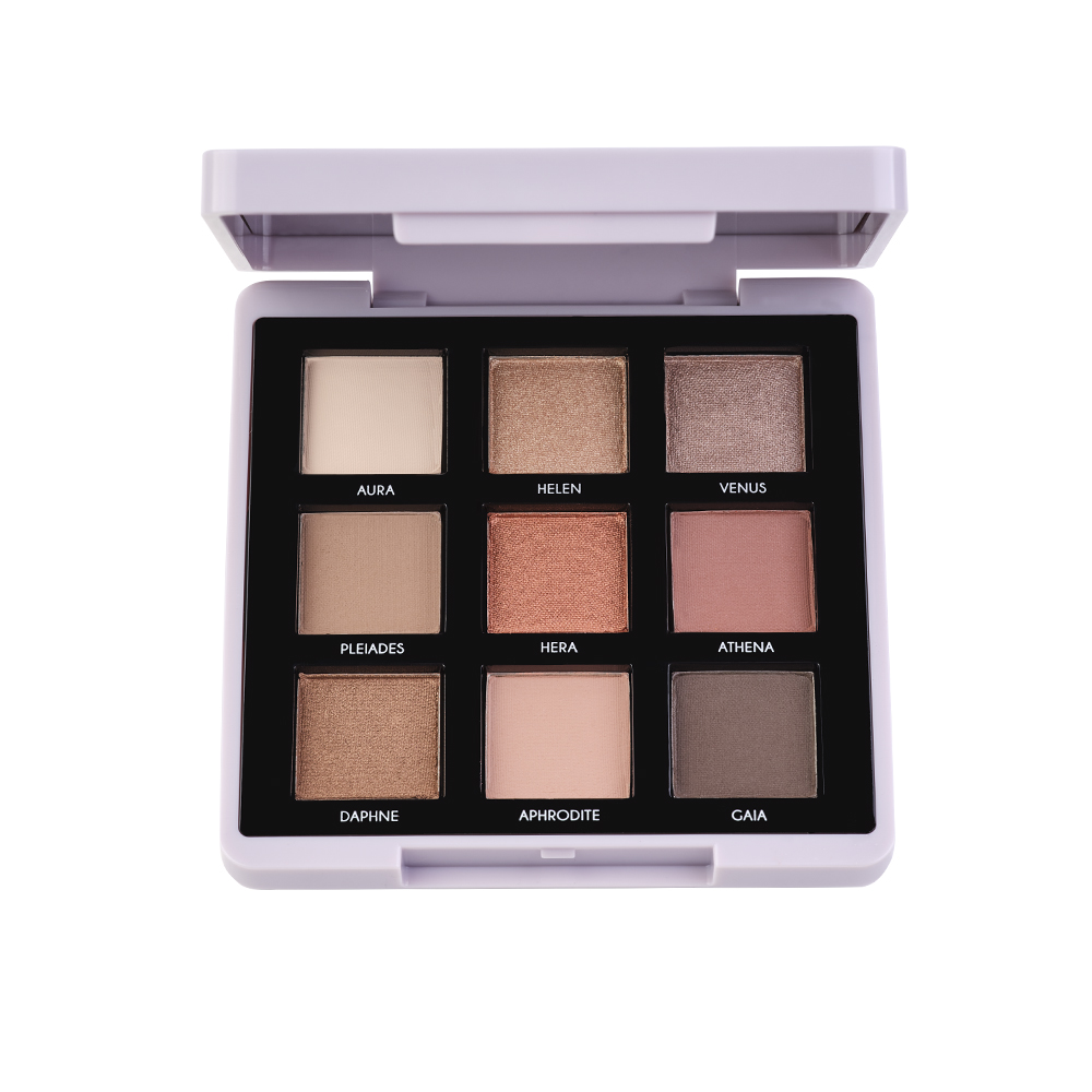 Палетка тіней для повік Maestro Academy Eyeshadow Bar Topface 001 - Cherry Passion, 7 г