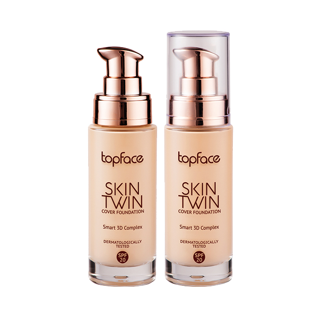 Тональный крем Skin Twin Cover Foundation TopFace 01,  32 мл