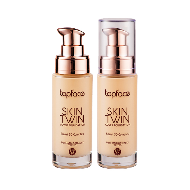Тональний крем Skin Twin Cover Foundation TopFace 02, 32 мл