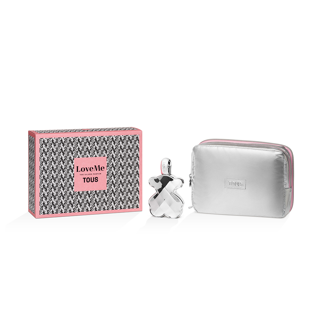TOUS LoveMe The Silver Parfum — парфумована вода 90 мл + косметичка