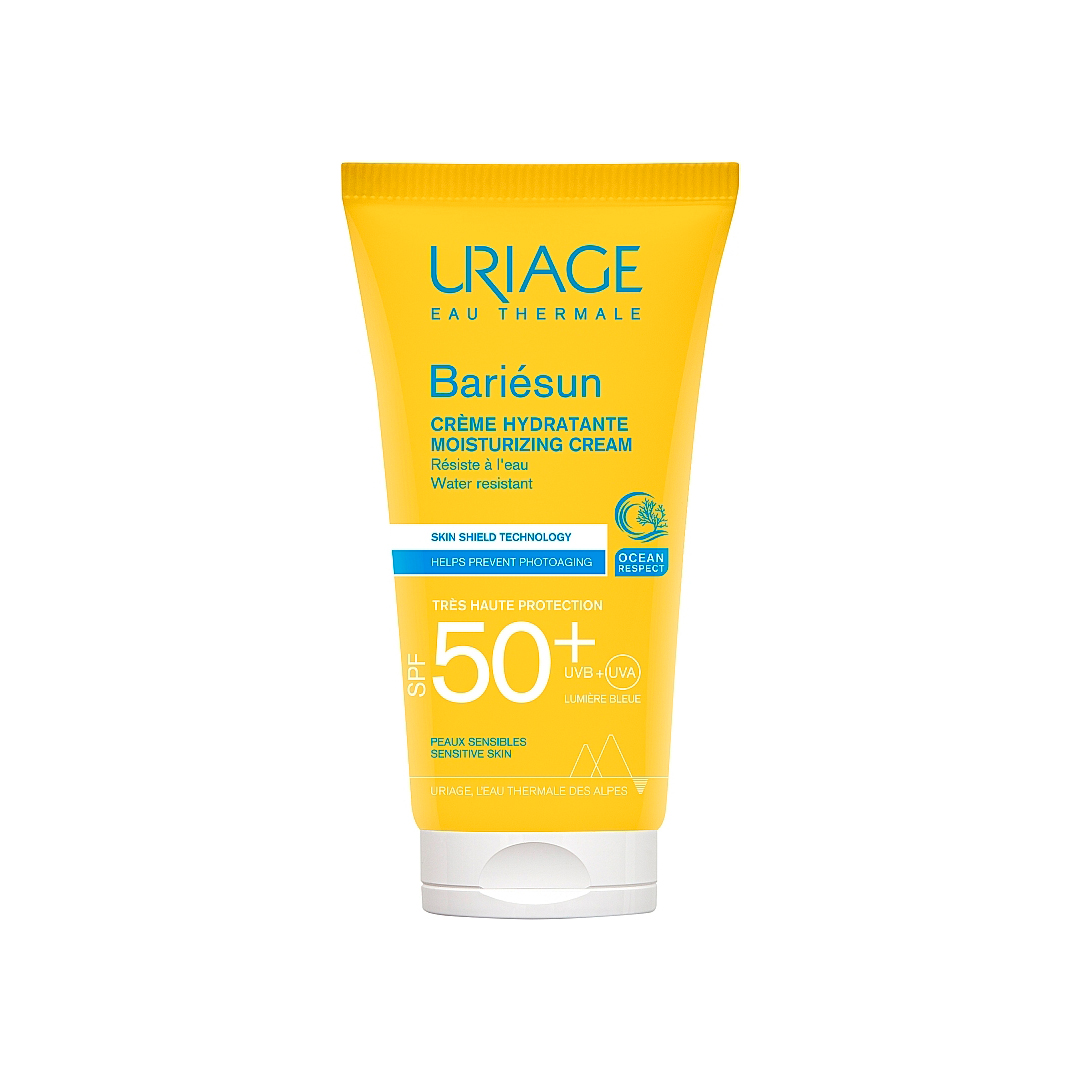 Uriage Солнцезащитный увлажняющий крем для тела Bariesun Moisturuzing Cream SPF50+, 50 мл