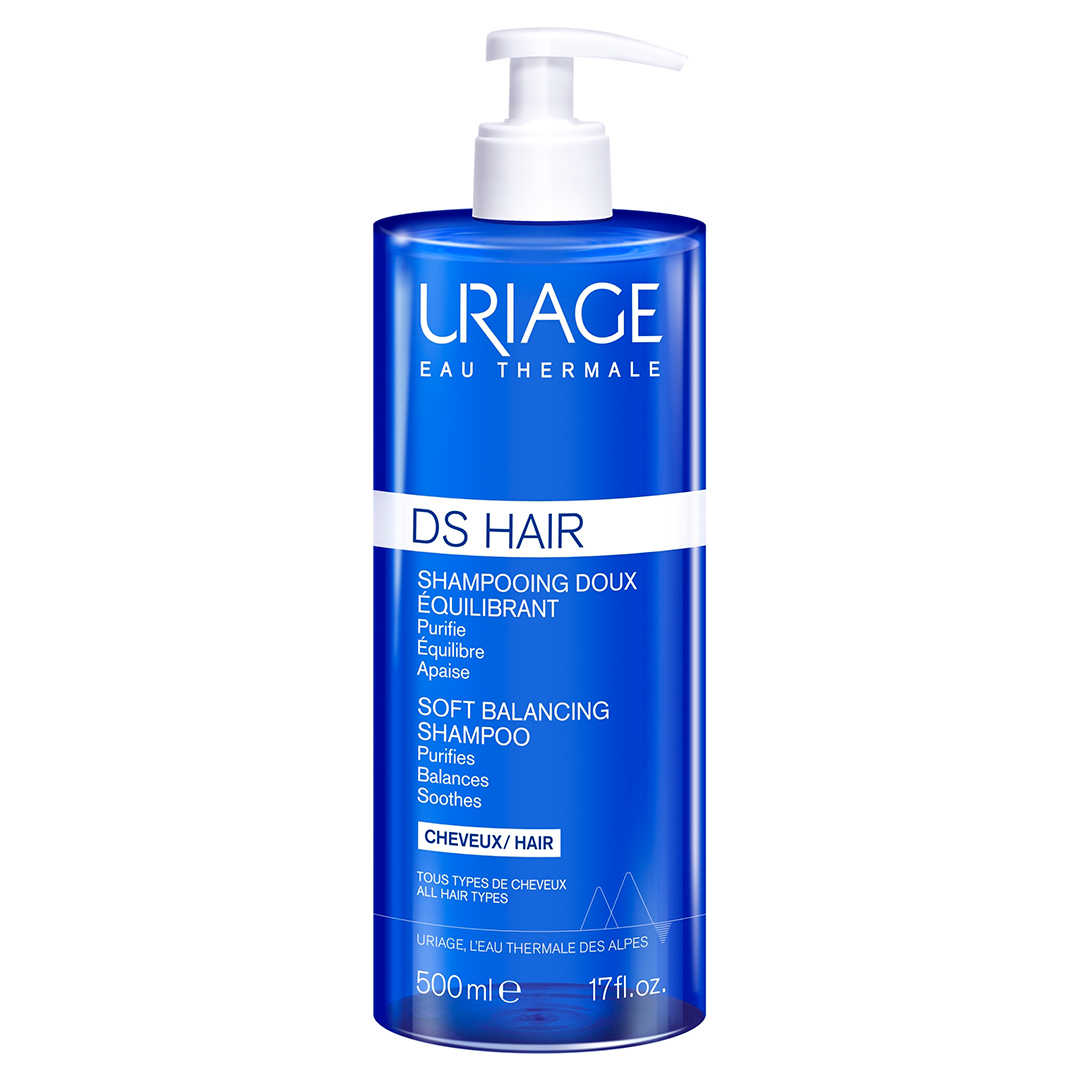 Uriage Шампунь м'який балансуючий DS Hair Soft Balancing Shampoo, 500 мл