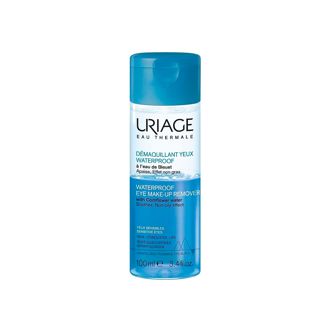 Uriage Засіб для зняття водостійкого макіяжу з очей Waterproof Eye Make-Up Remover, 100 мл