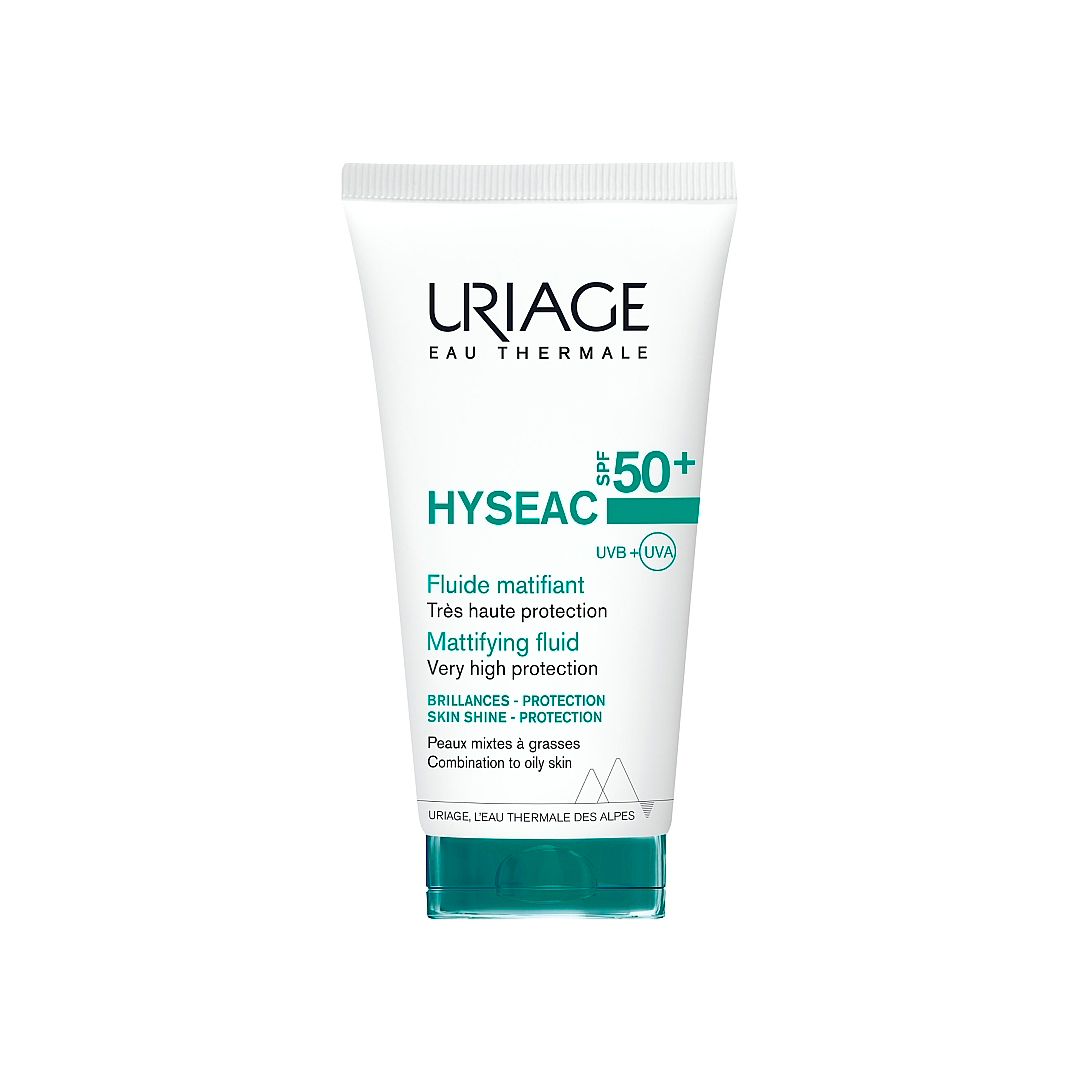 Uriage Сонцезахисний флюїд SPF 50 Hyseac SPF 50 Fluid, 50 мл