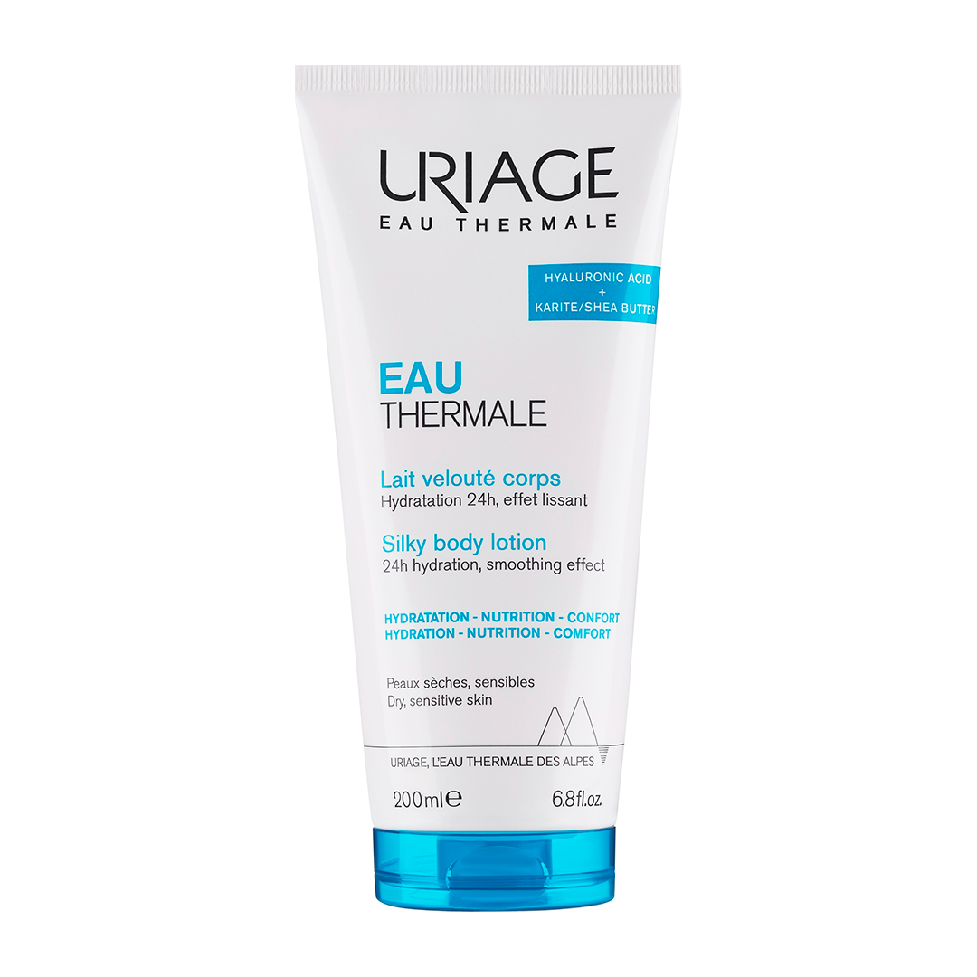 Uriage Шелковистое молочко для сухой и чувствительной кожи Eau Thermale Siky Body Lotion, 200 мл