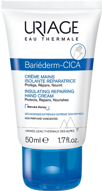 Uriage Відновлювальний крем для рук Bariederm Insulating Repairing Hand Cream 50 мл — купити в Україні