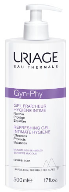 Uriage Гель для інтимної гігієни GYN PHY Toilette Intime Gel Fraicheur 500 мл — купити в Україні