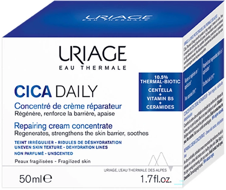 Uriage Восстанавливающий крем для лица Cica Daily Repairing Concentrate 50 мл — купить в Украине
