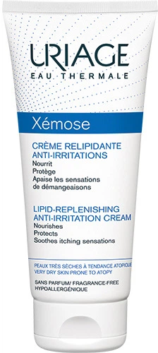 Uriage Крем ліпідовідновлюючий проти подразнень Xemose Lipid Replenishing Anti-Irritation Cream, 200 мл