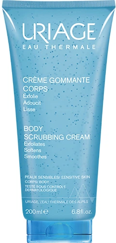 Uriage Крем-скраб для тіла для чутливої ​​шкіри Eau Thermale, 200 мл