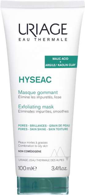 Uriage Мягкая отшелушивающая маска Hyseac Hyseac Exfoliating Mask, 100 мл