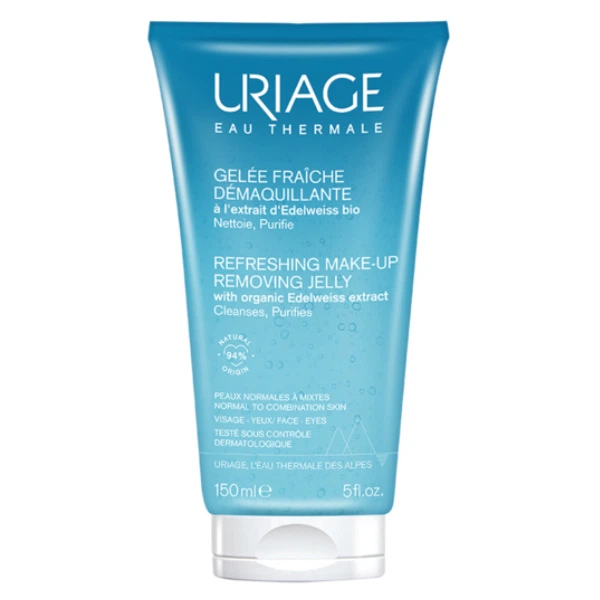 Uriage Освіжаючий желе для зняття макіяжу Refreshing Make-Up Removing Jelly, 150 мл