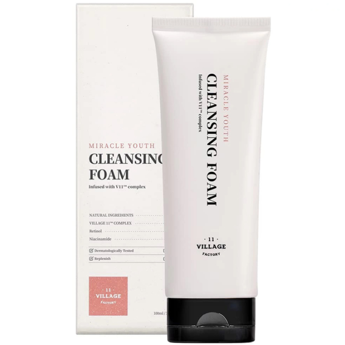 Очищувальна пінка для обличчя Miracle Youth Cleansing Foam Village 11 Factory, 100 мл