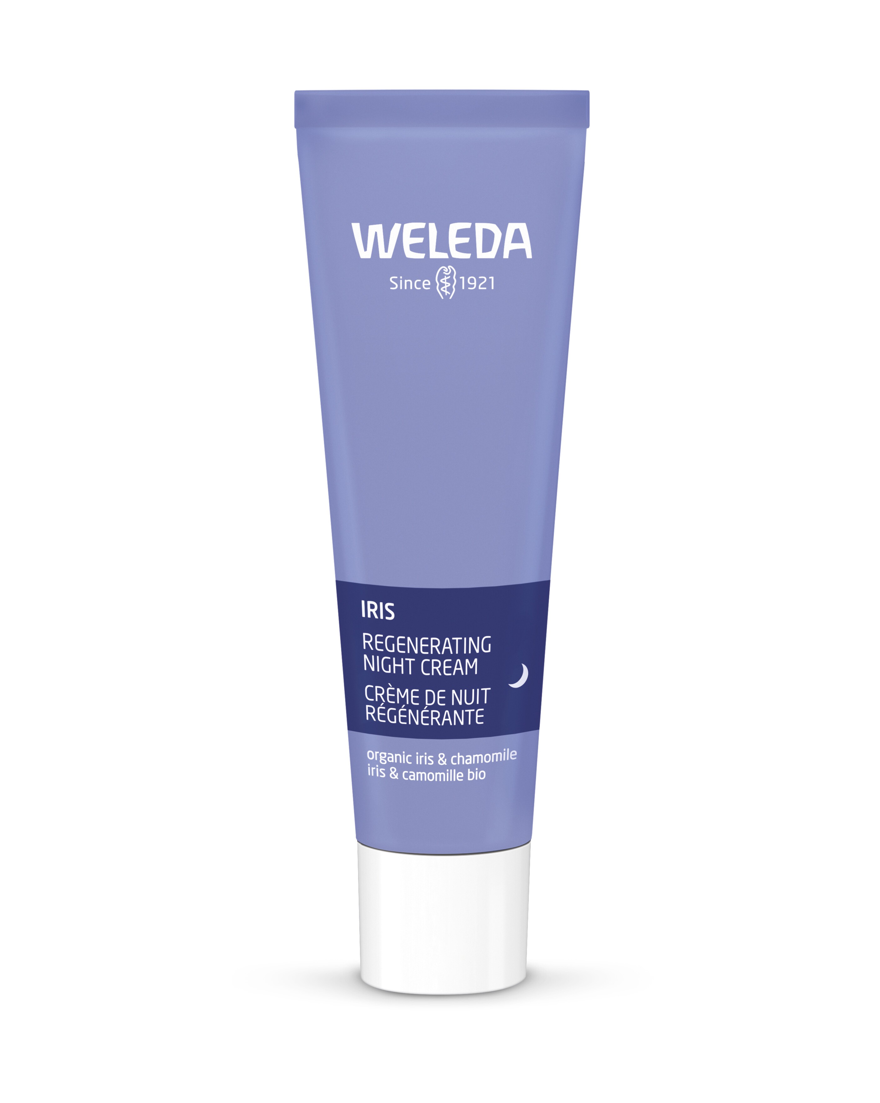 Weleda Iris Regenerating Night Cream — ночной восстанавливающий крем для лица с ирисом, 30 мл