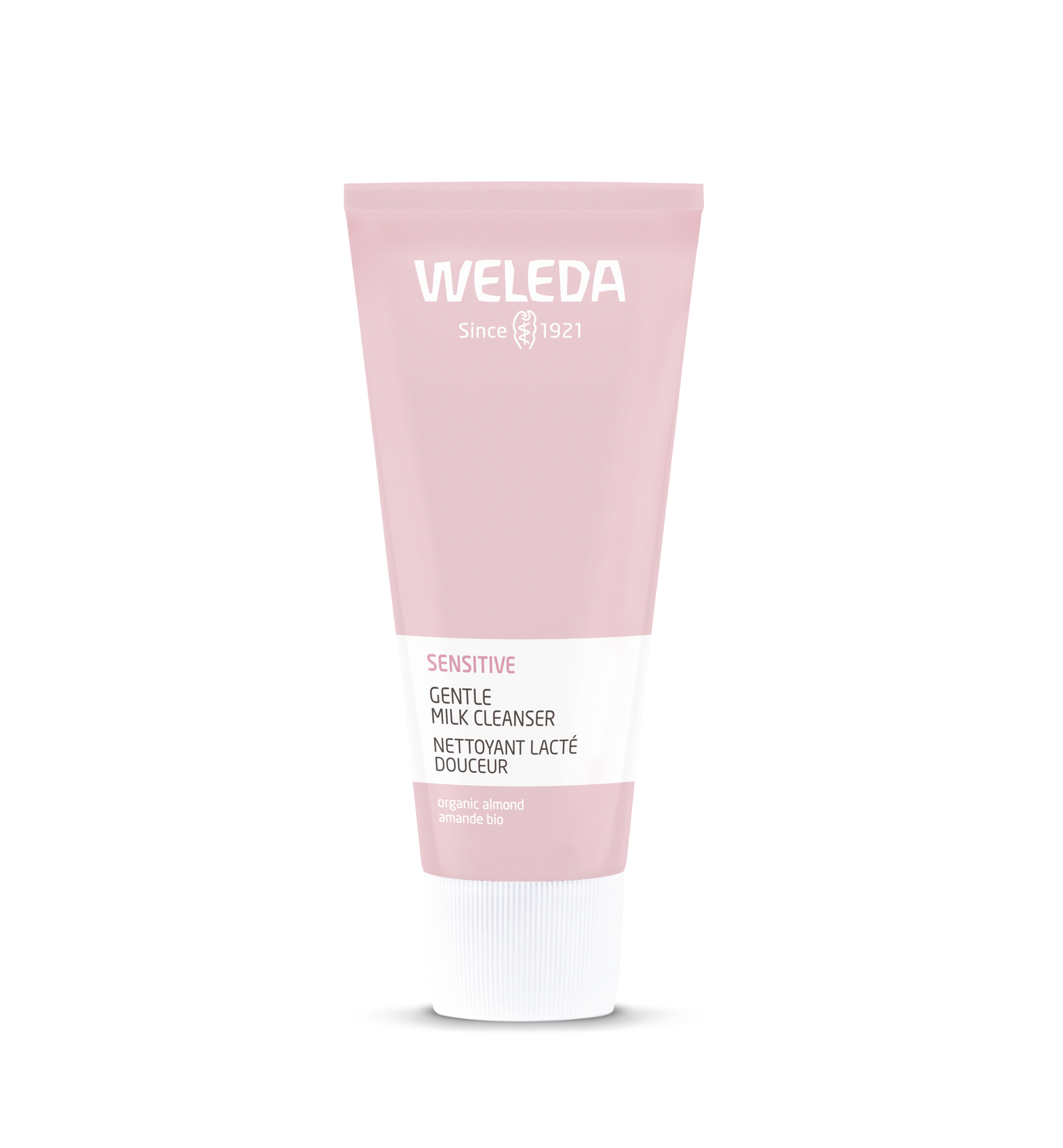 Weleda Sensitive — мигдальне зволожувальне очищувальне молочко для чутливої шкіри обличчя
