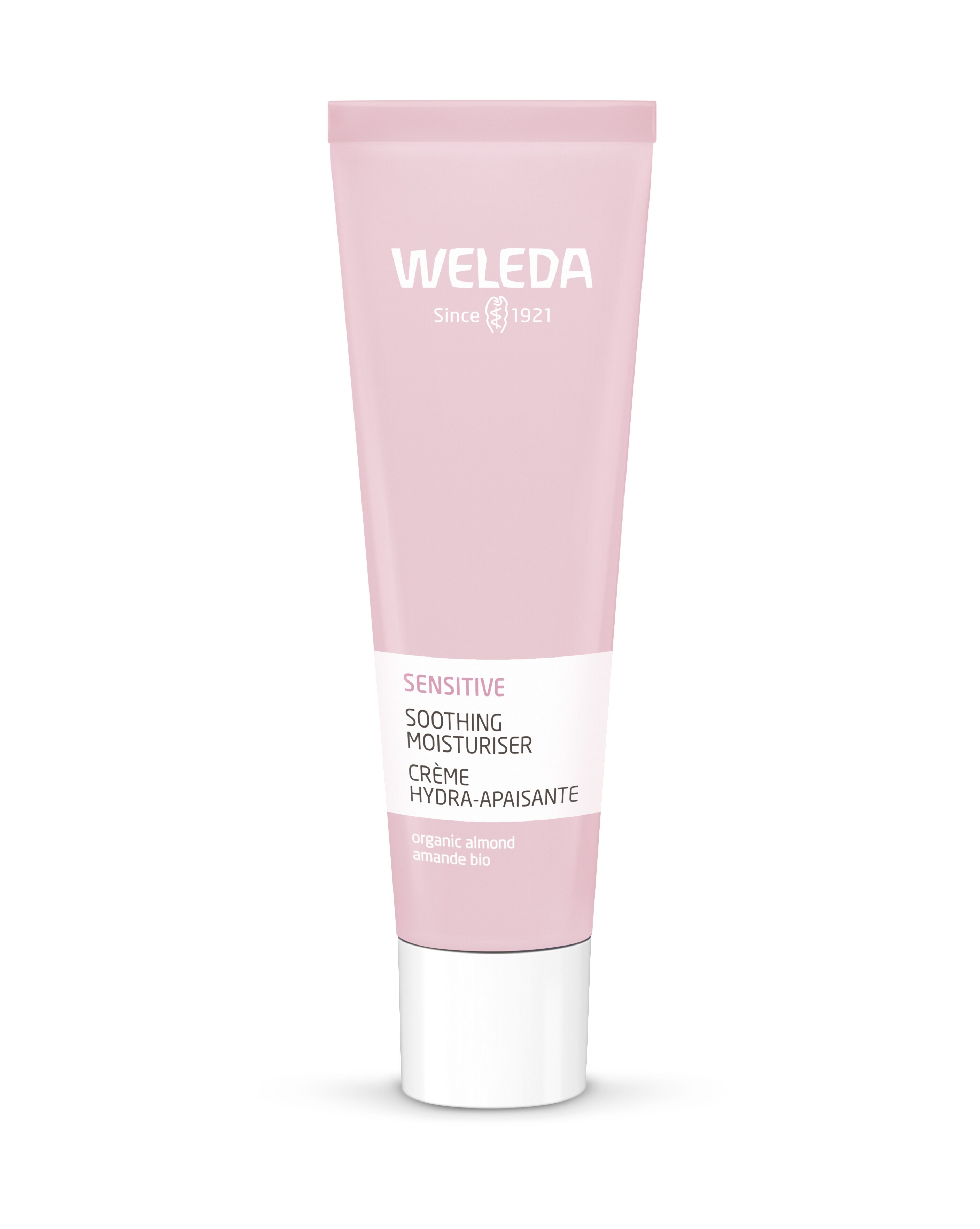 Weleda Sensitive Soothing Moisturiser — крем для лица "Сенситив Миндаль" увлажняющий для чувствительной кожи, 30 мл