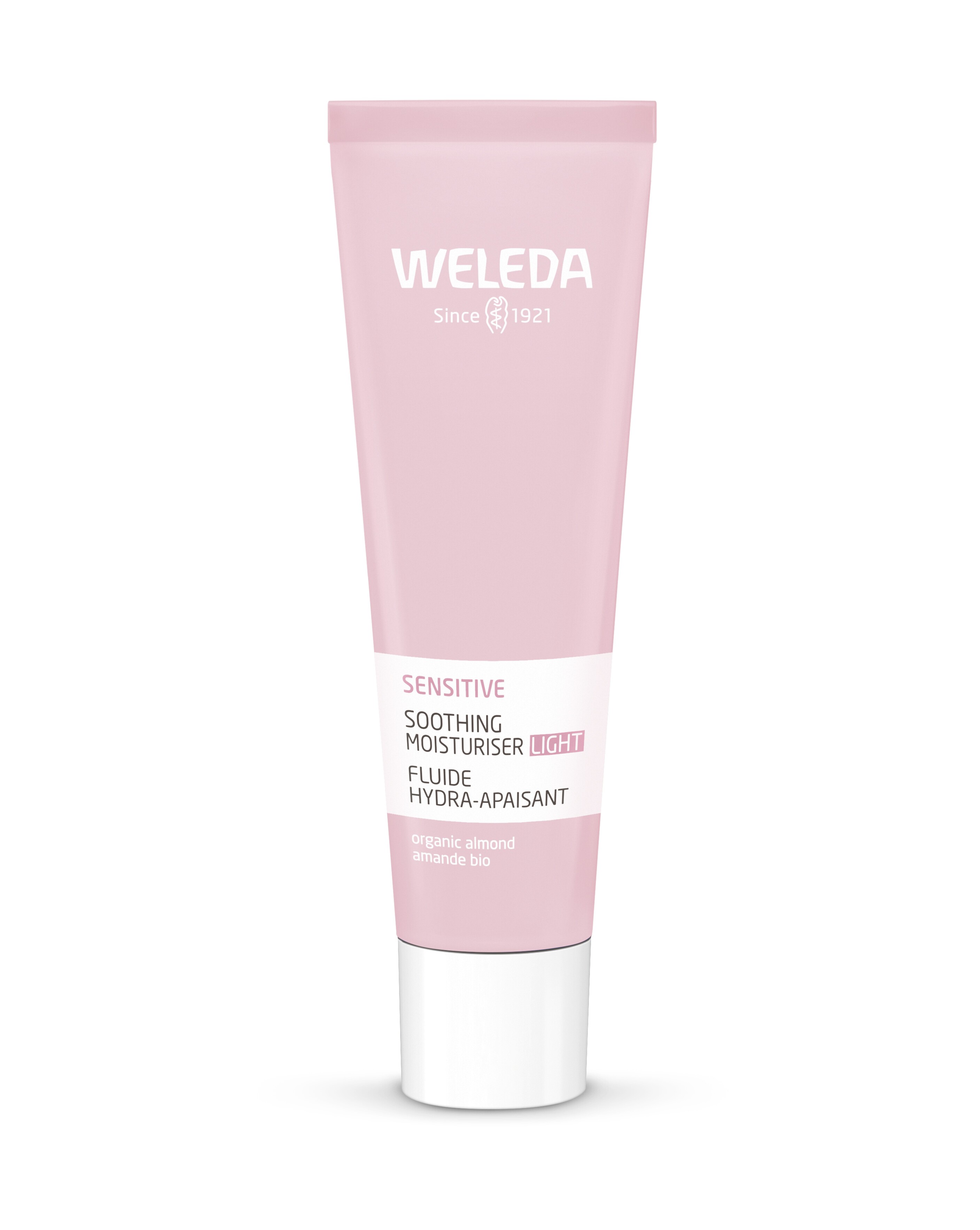 Weleda Sensitive Soothing Moisturising Lotion — крем “Сенситів Мигдаль” зволожуючий для чутливої шкіри обличчя, 30 мл