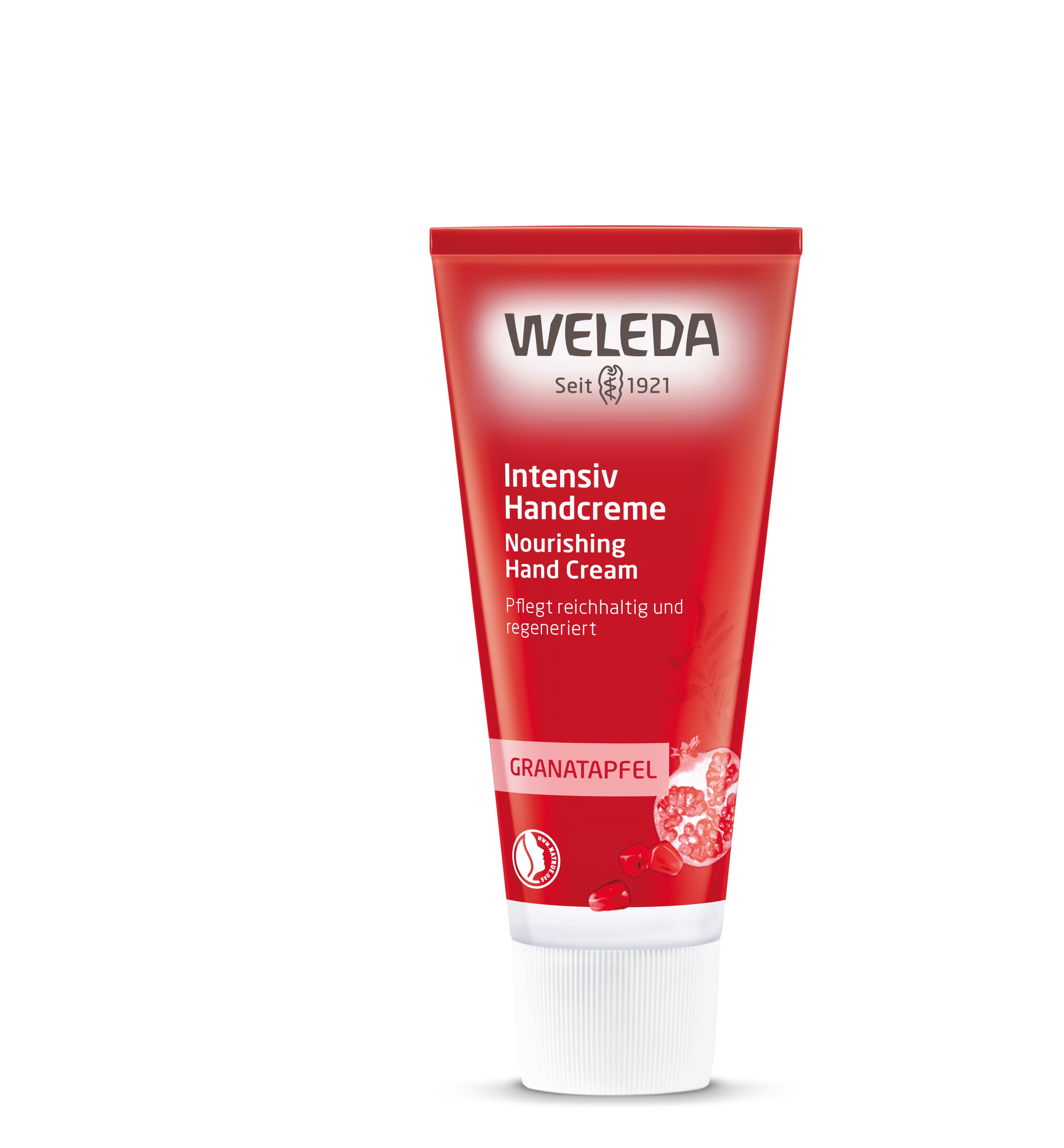 Weleda Pomegranate Hand Cream — відновлювальний гранатовий крем для рук, 50 мл