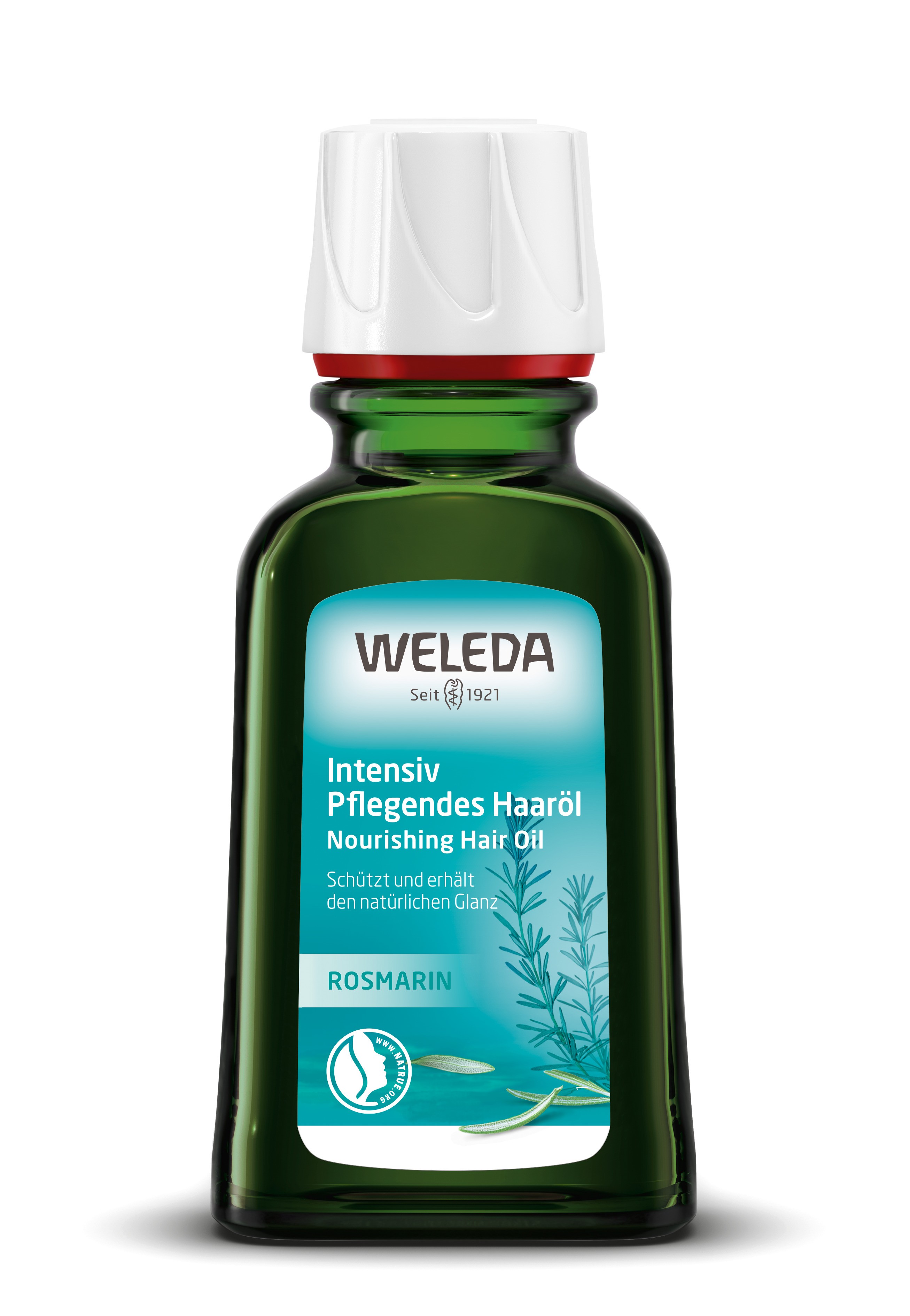 Weleda Rosemary Conditioning Hair Oil — живильна олія для сухого і ламкого волосся з розмарином, 50 мл