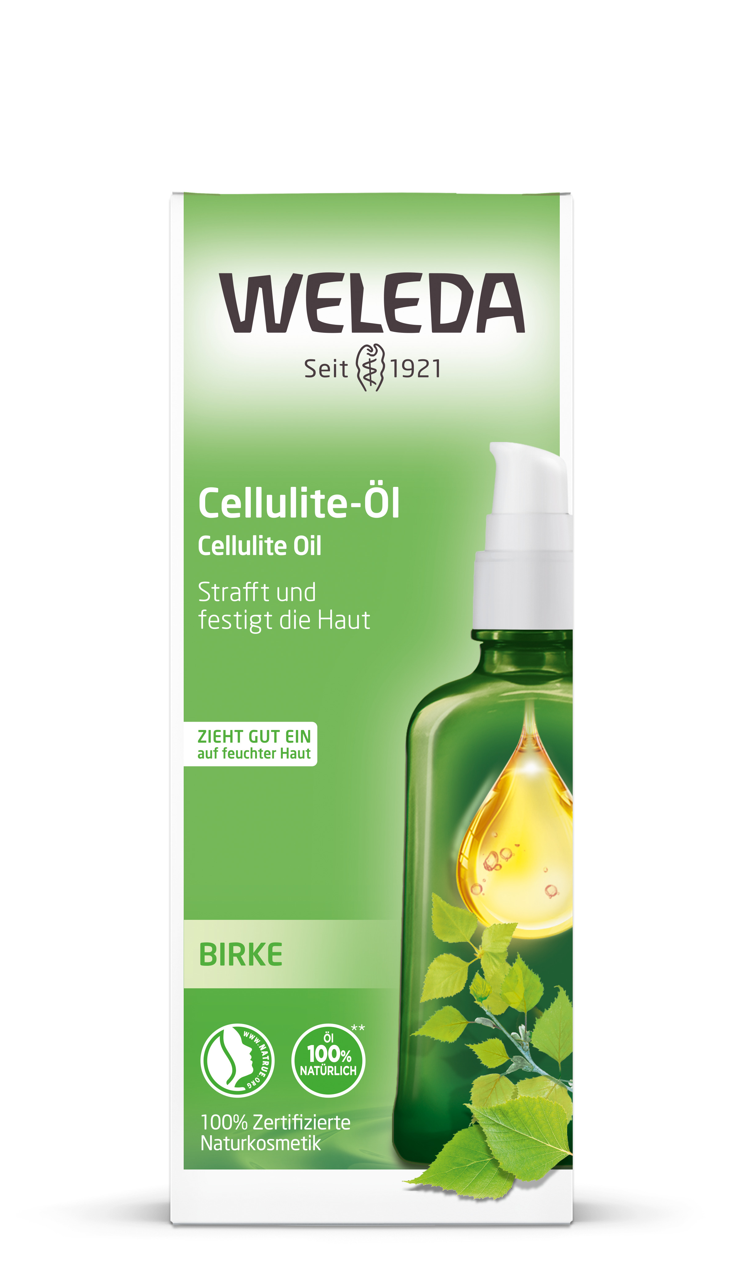 Weleda Birch Cellulite Oil — березова антицелюлітна масажна олія, 100 мл