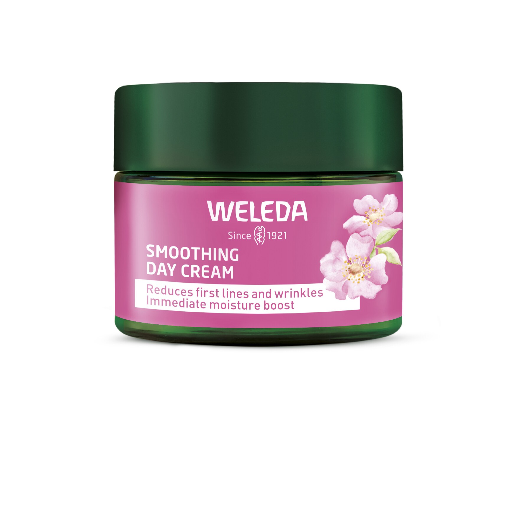 Weleda Wild Rose White Tea Smoothing Day Cream — разглаживающий дневной крем с дикой розой и белым чаем, 40 мл