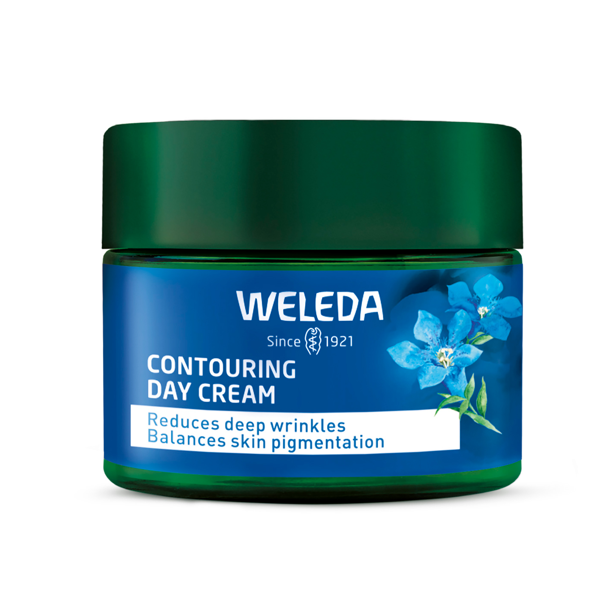Weleda Blue Gentian & Edelweiss — дневной крем‑контур с голубой генцианой и альпийским эдельвейсом