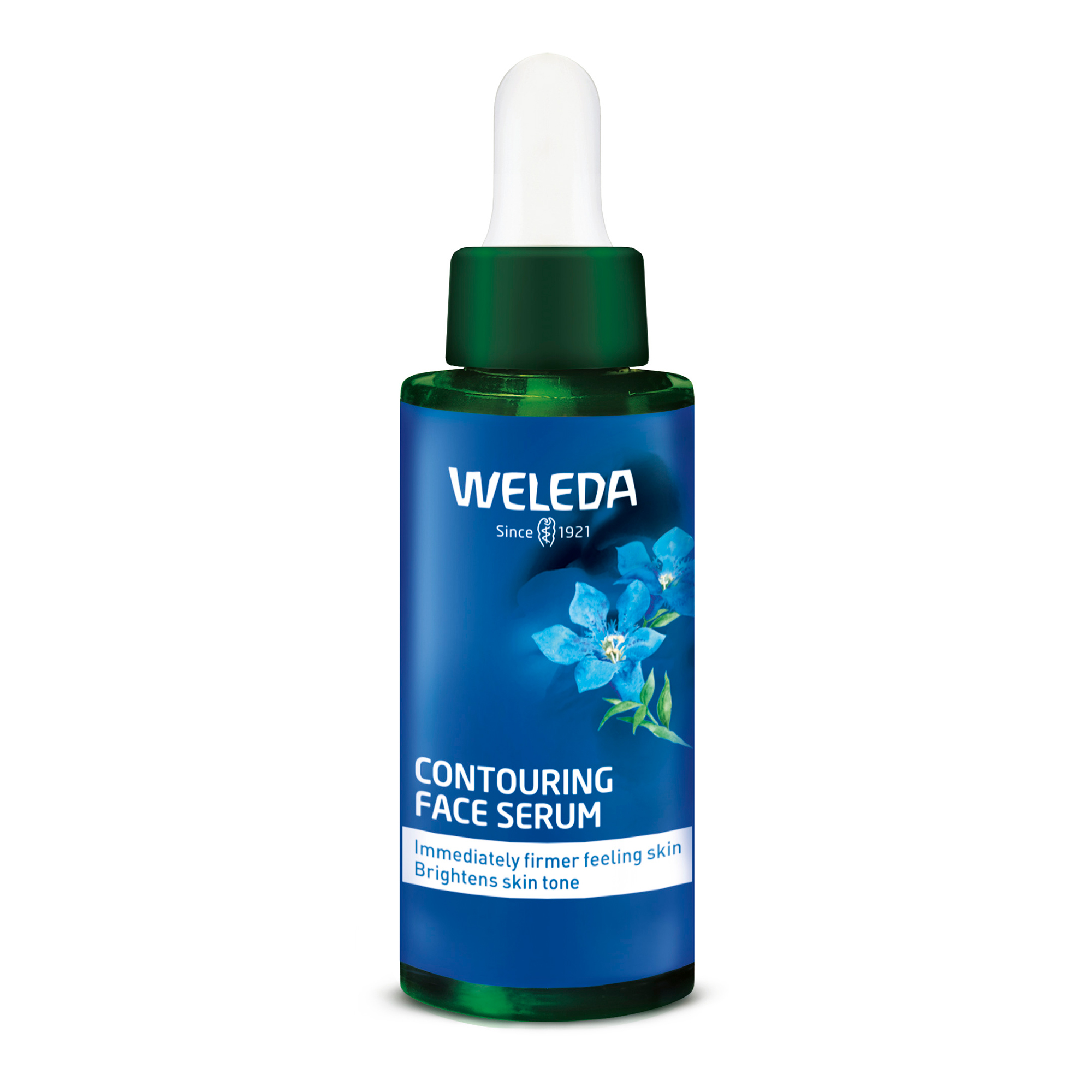 Weleda сироватка-контур Blue Gentian Edelweiss Contouring F Голуба генціана та едельвейс альпійська 30 мл купити в Україні