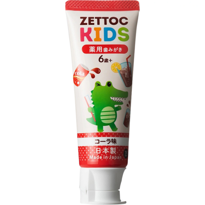 Детская зубная паста "Кола" Nippon Toothpaste Kids Cola Zettoc, 70 мл