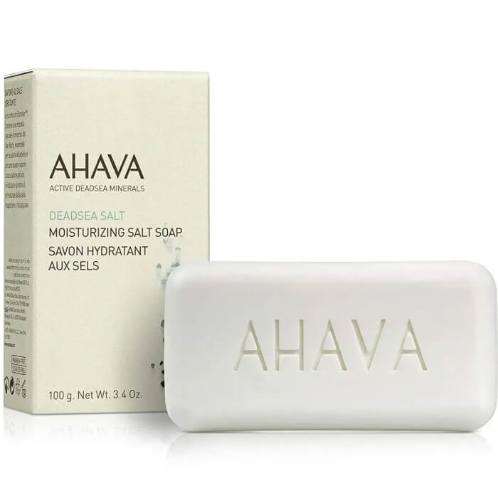 Мило на основі солі мертвого моря  Moisturizing Salt Soap Ahava, 100 г