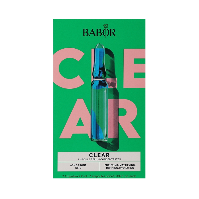 Ампули для обличчя Ampoule Concentrate Clear BABOR, 7x2 мл