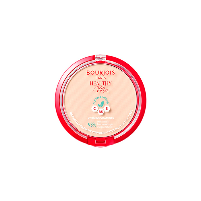 Компактная пудра для лица Healthy Mix Clean Powder Bourjois (001) Ivory, 10 г