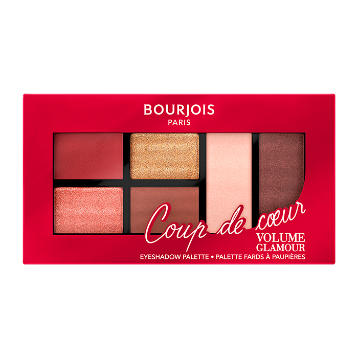 Палетка тіней для повік Volume Glamour Eyeshadow Palette Bourjois (001) Coup de coeur, 8.4 г