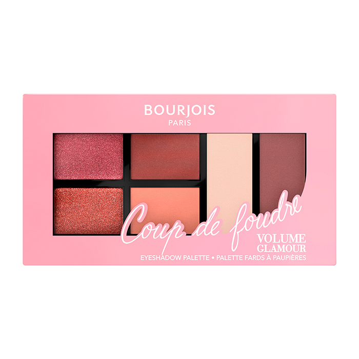 Палетка теней для век Volume Glamour Eyeshadow Palette Bourjois (003) Coup de foudre, 8.4 г