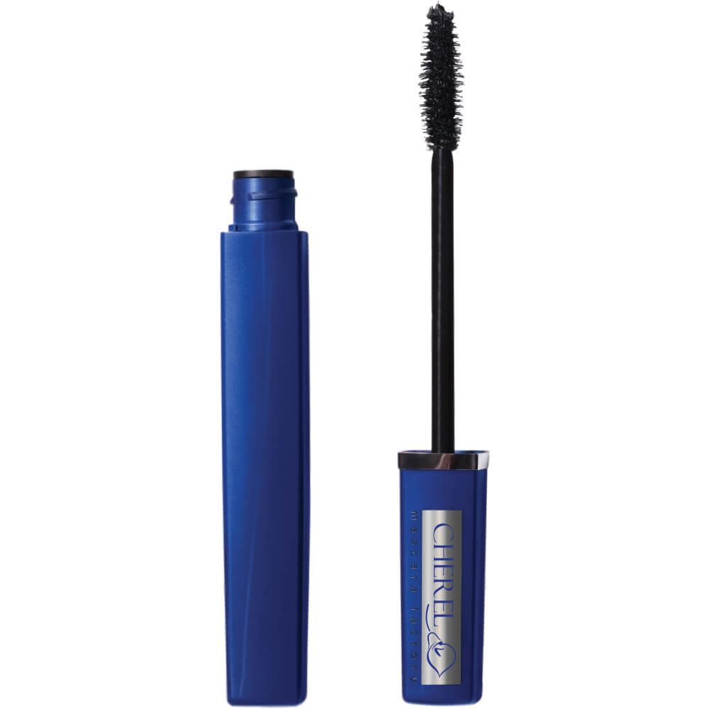 Туш для об'єму та подовження вій Mascara 2in1 Volume & Length Cherel Black, 10  мл