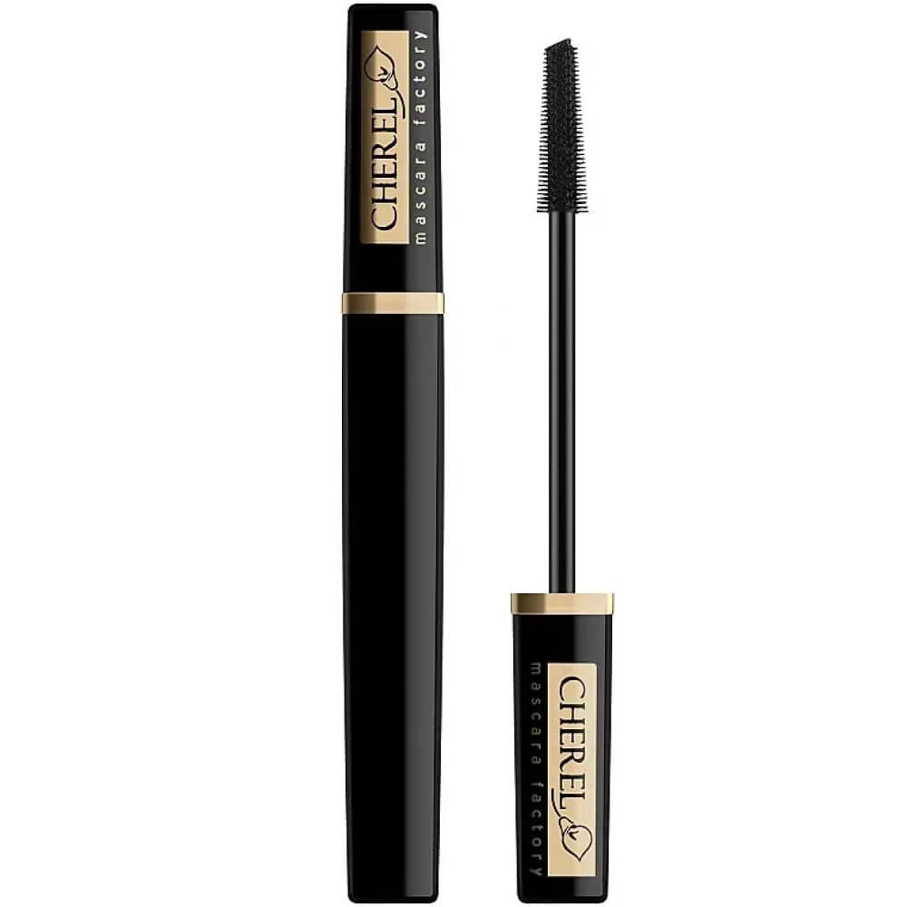 Тушь для ресниц с эффектом тройного объема Mascara Triple Volume Cherel Black, 10 мл
