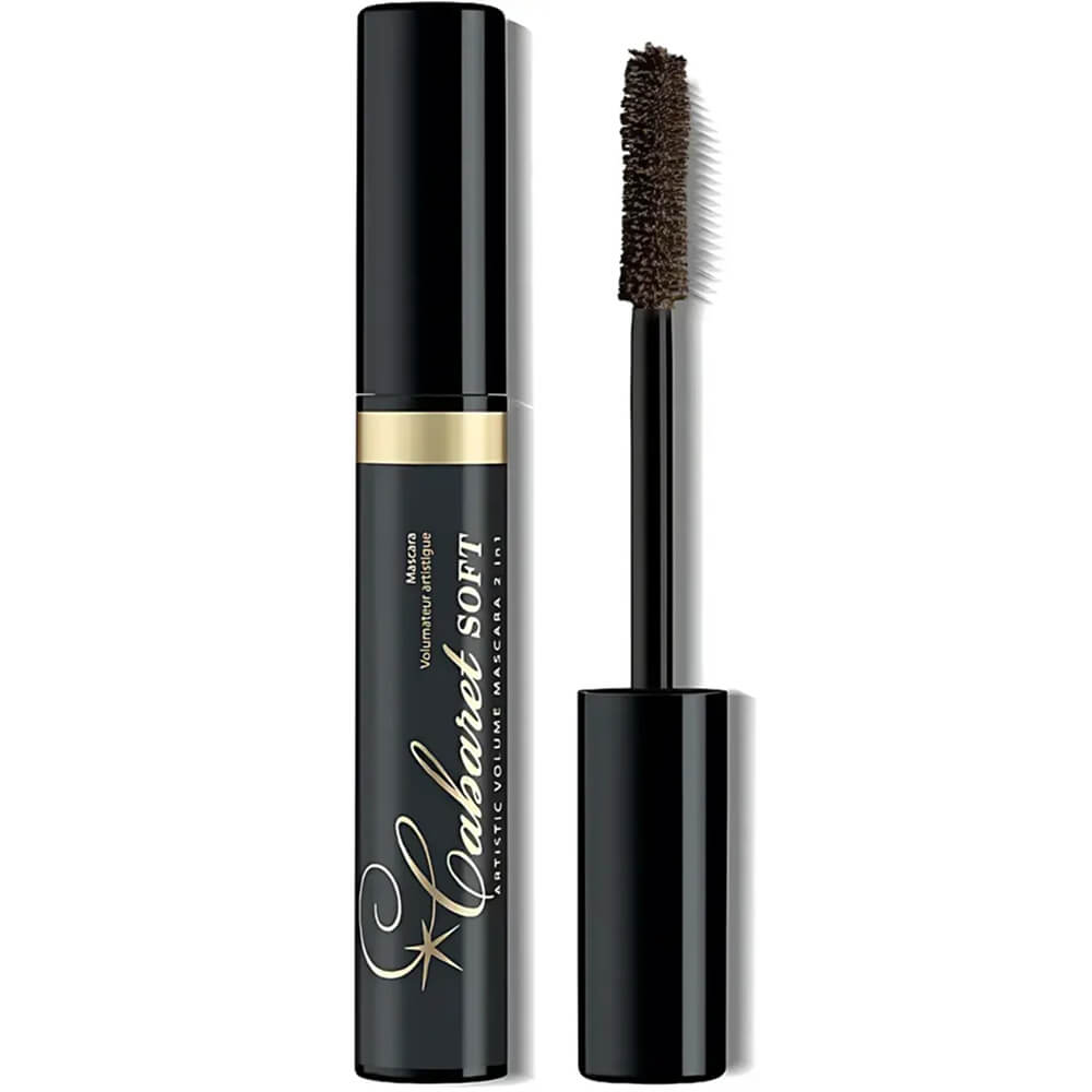 Туш для вій зі сценічним ефектом Mascara Cabaret Soft Cherel Brown, 10  мл