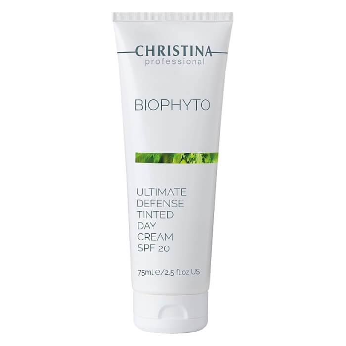 Денний крем "Абсолютний захист" з тоном Bio Phyto Ultimate Defense Tinted Day Cream SPF 20 Christina