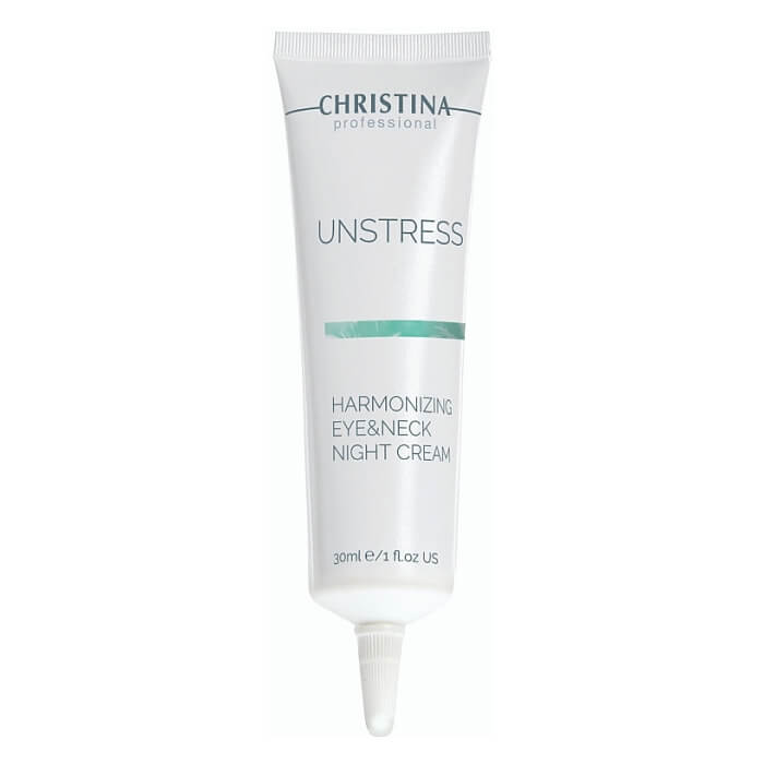 Гармонізувальний нічний крем для шкіри навколо очей і шиї Unstress Harmonizing Night Cream For Eye And Neck Christina