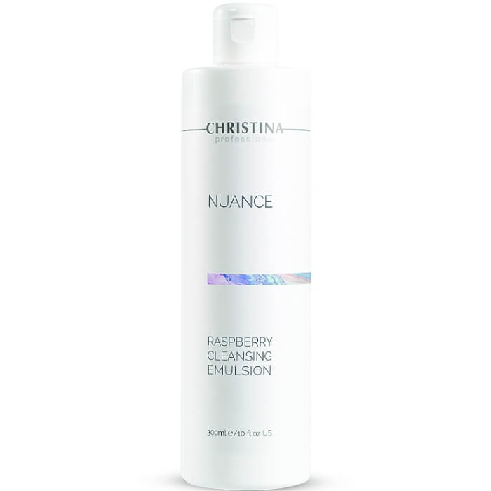 Очищувальна емульсія для обличчя з екстрактом малини Nuance Raspberry Cleansing Emulsion Christina