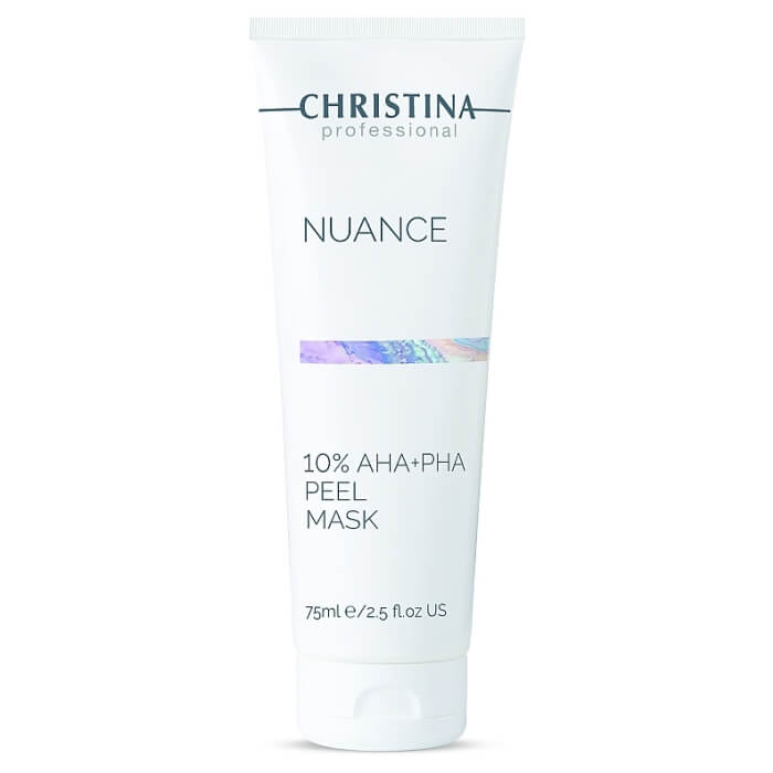 Пілінг-маска для обличчя c AHA- та PHA-кислотами Nuance 10% AHA+PHA Peel Mask Christina