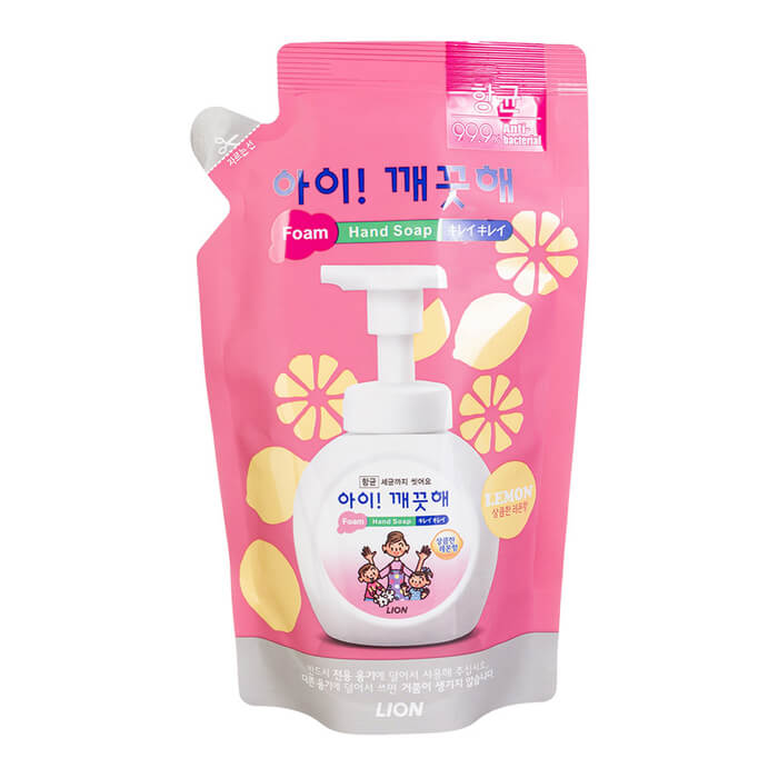 Пінне мило для рук з ароматом лимону (дой-пак) Ai Kekute CJ Lion, 200 мл