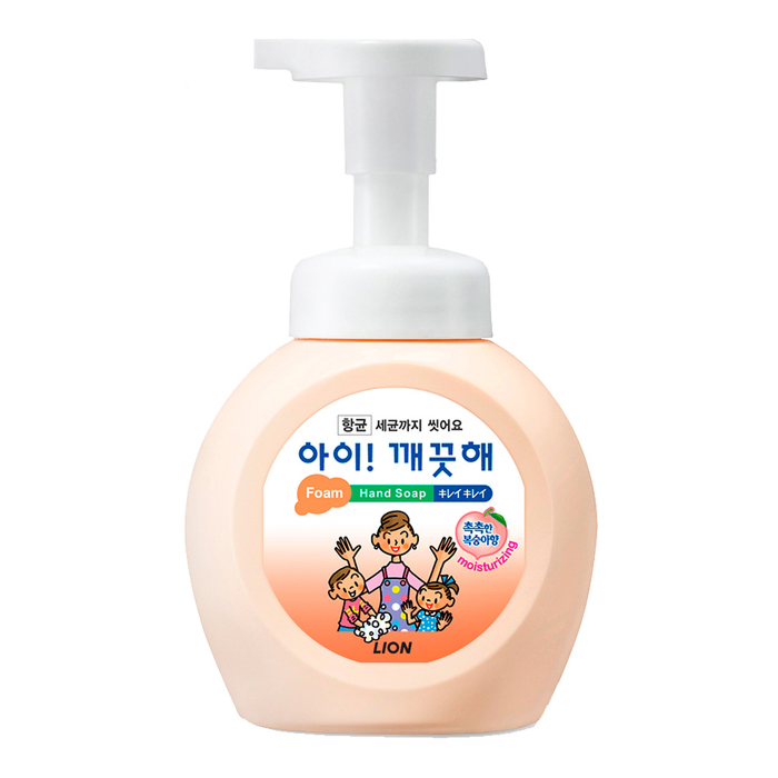 Пінне мило для рук з ароматом персика Ai Kekute CJ Lion, 250 мл