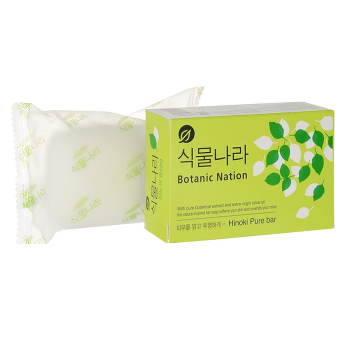 Туалетное мыло с экстрактом японского кипариса Shingmulnara Hinoki CJ Lion, 100 г